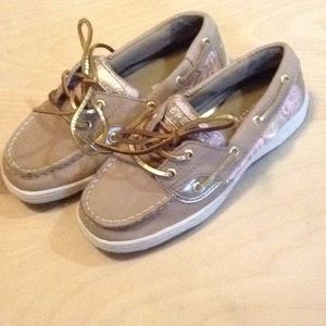 Girls sperry flats